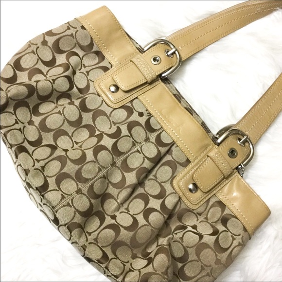 Coach Handbags - COACH Monogram Tote Bag